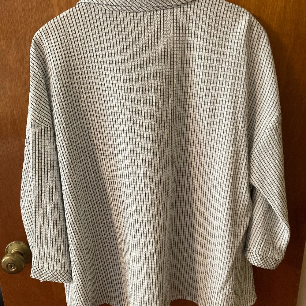 Monkl Grid Pattern Shirt - Picture 3 of 3